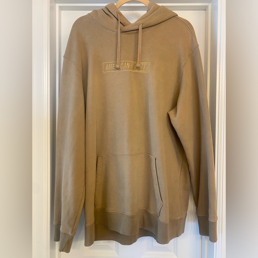 American Eagle Embroidered Hoodie